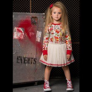 Rock Your Kid My Funny Valentine Circus Dress